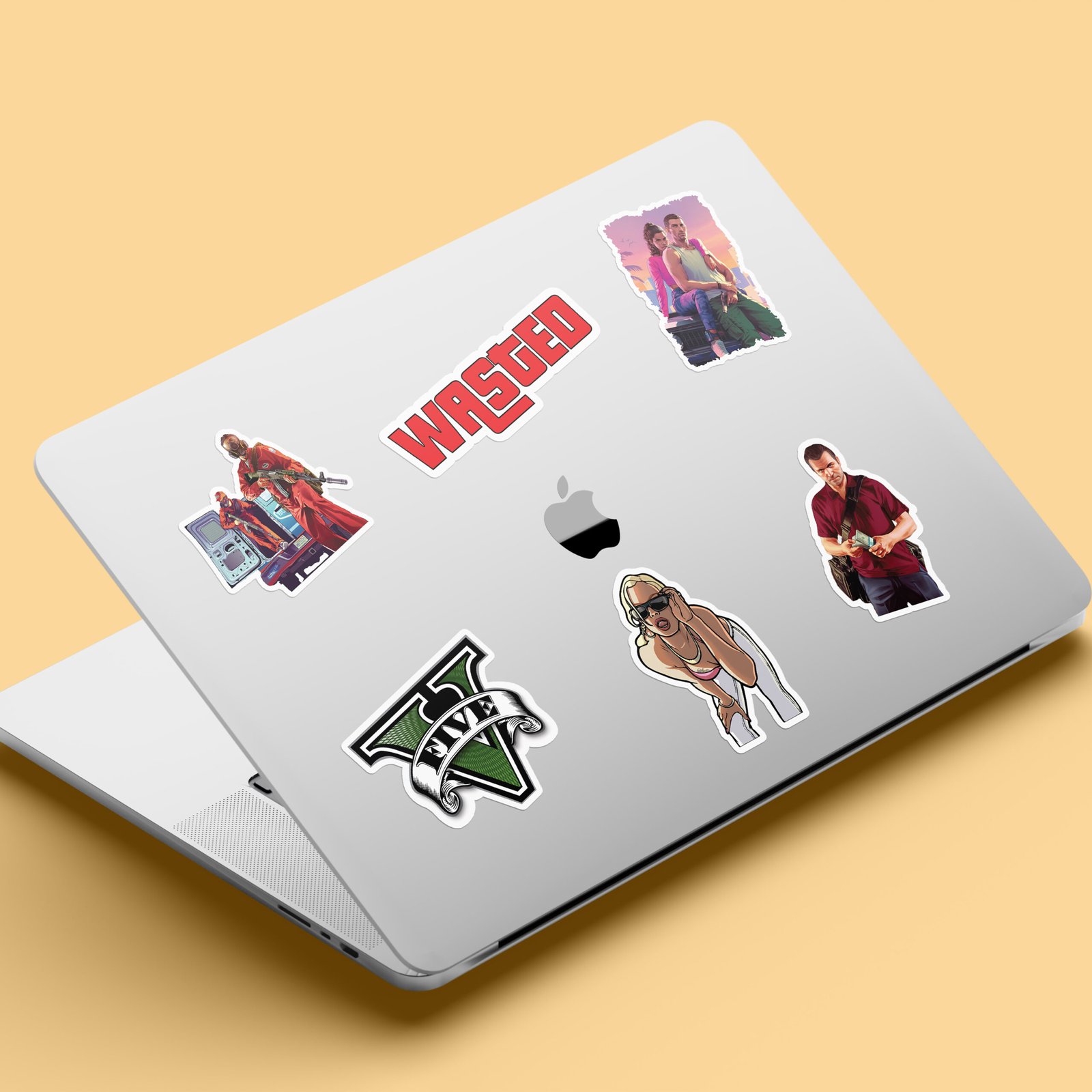 +50 Pcs GTA V Sticker Pack - Stickrat