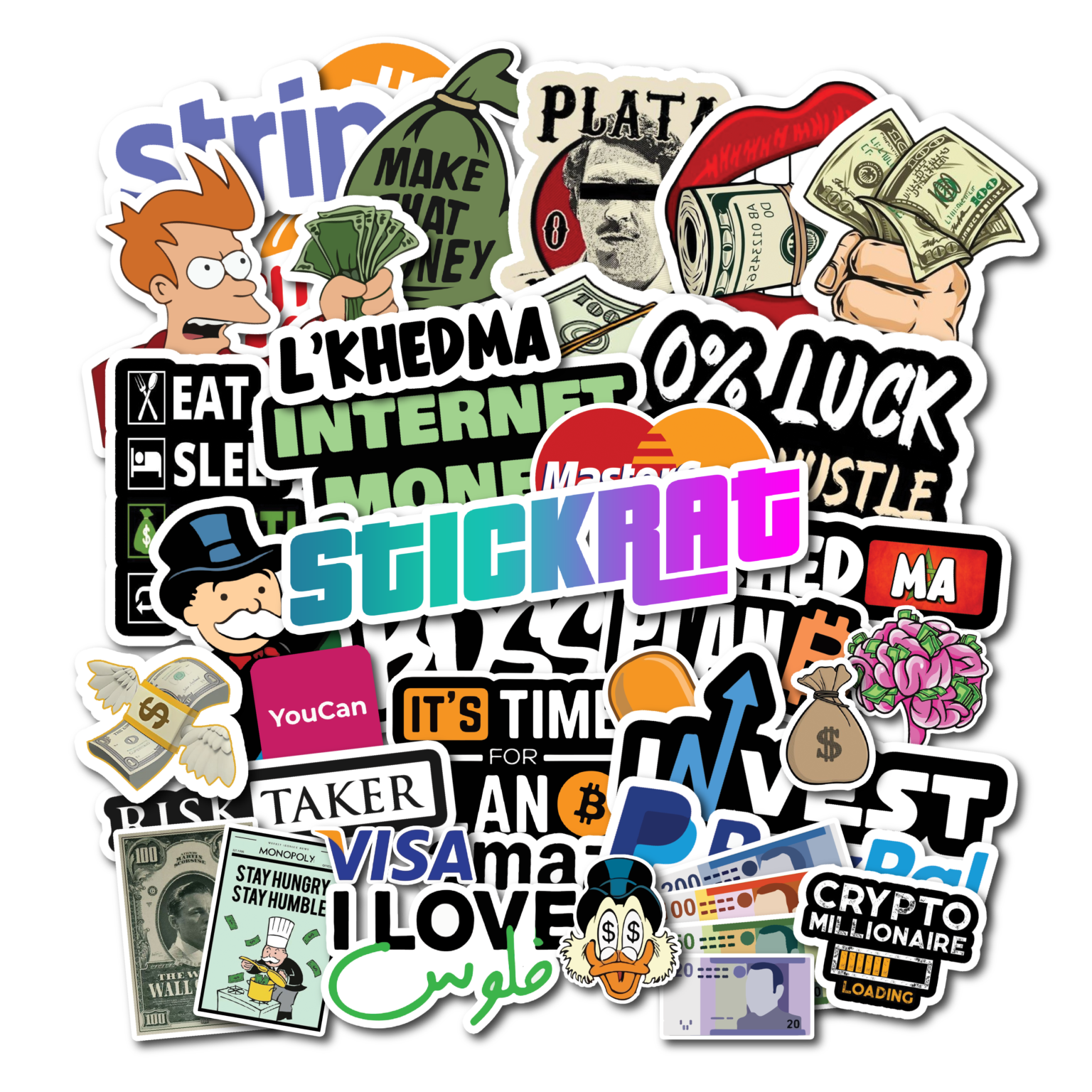 Money Stickers Pack - Stickrat